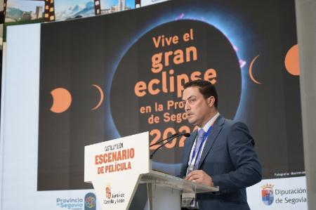 Imagen La provincia de Segovia brilla en Fitur con el eclipse solar total de 2026 como foco de atracción turística